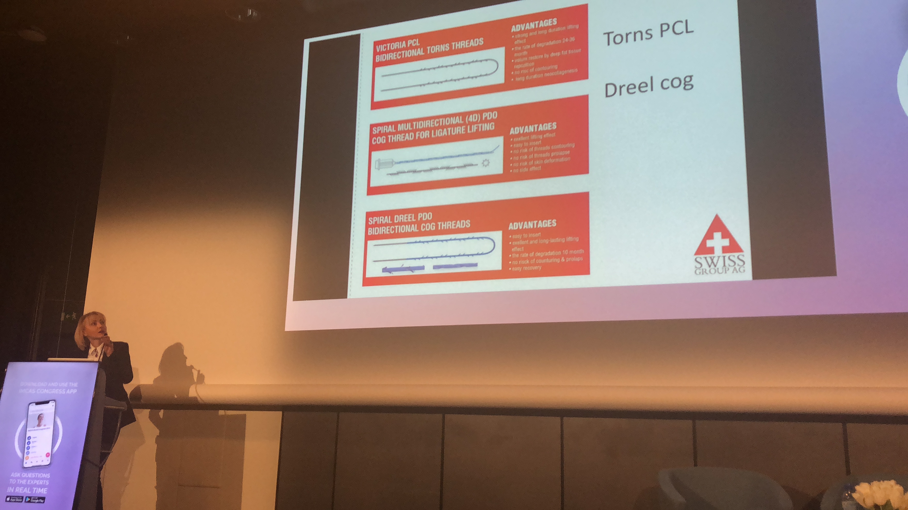 Дорина Донич выступила в крупнейшем европейском конгрессе IMCAS 2019