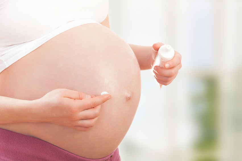 Профилактика растяжек во время беременности